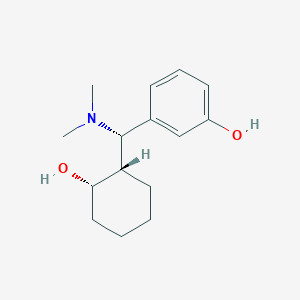 molecular formula C15H23NO2 B13421553 (+)-(S,S,S)-Ciramadol 