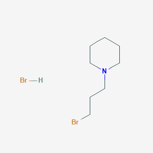 molecular formula C8H17Br2N B1342162 1-(3-溴丙基)哌啶盐酸盐 CAS No. 58689-34-2