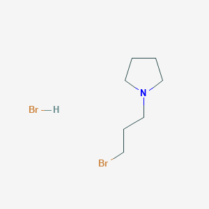 molecular formula C7H15Br2N B1342163 1-(3-Bromopropyl)pyrrolidine hydrobromide CAS No. 88806-08-0