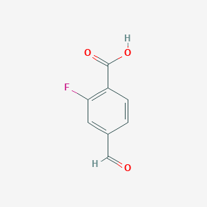 2-Fluoro-4-formylbenzoic acid