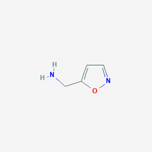 molecular formula C4H6N2O B1342167 Isoxazol-5-ylmethanamine CAS No. 401647-18-5