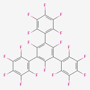 molecular formula C24F18 B13421784 Perfluoro-1,3,5-triphenylbenzene 