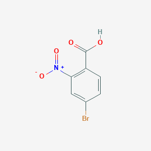 molecular formula C7H4BrNO4 B134218 4-Bromo-2-nitrobenzoic acid CAS No. 99277-71-1