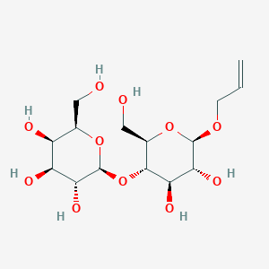 molecular formula C15H26O11 B13421812 Gal(b1-4)Glc(b)-O-allyl 