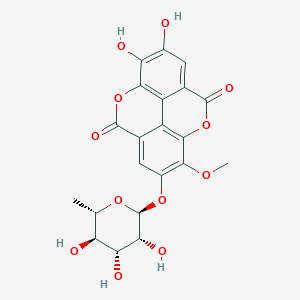 3-O-Methylellagic acid 4-O-rhamnoside