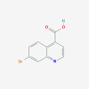 molecular formula C10H6BrNO2 B1342187 7-Bromoquinoline-4-carboxylic acid CAS No. 31009-04-8