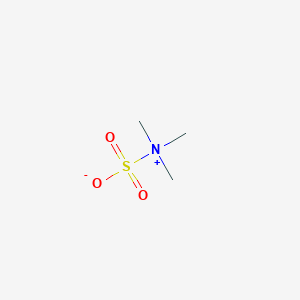 molecular formula C3H9NO3S B13421875 Trimethylsulfoammonium hydroxide, inner salt 