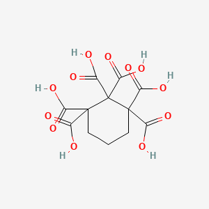 molecular formula C12H12O12 B1342193 Cyclohexanehexacarboxylicacid CAS No. 67537-70-6
