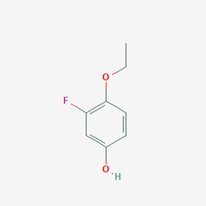 molecular formula C8H9FO2 B1342195 4-Ethoxy-3-fluorophenol CAS No. 98121-48-3