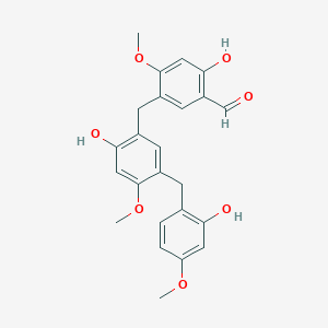 molecular formula C24H24O7 B13421993 Sepiumol A 