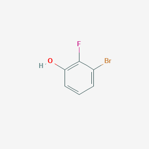 molecular formula C6H4BrFO B134220 3-Bromo-2-fluorophenol CAS No. 156682-53-0