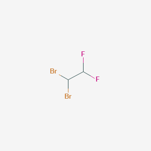 molecular formula C2H2Br2F2 B13422074 1,1-Difluoro-2,2-dibromoethane CAS No. 359-19-3