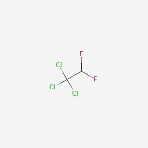 molecular formula C2HCl3F2 B13422259 1,1,1-Trichloro-2,2-difluoroethane CAS No. 354-12-1