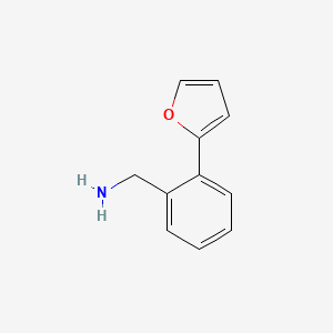 [2-(2-Furyl)phenyl]methylamine