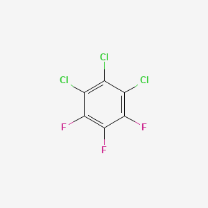 molecular formula C6Cl3F3 B13422287 Benzene, trichlorotrifluoro- CAS No. 26968-57-0