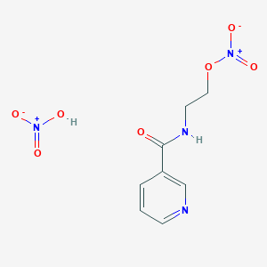 molecular formula C8H10N4O7 B13422311 Nicorandil nitrate 
