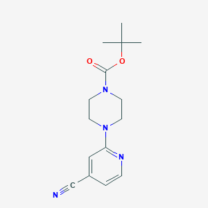 Tert-butyl 4-(4-cyanopyridin-2-yl)piperazine-1-carboxylate