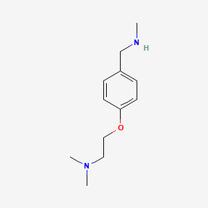 N,N-dimethyl-2-{4-[(methylamino)methyl]phenoxy}ethanamine