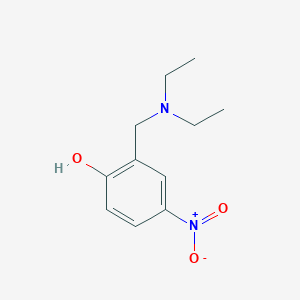 molecular formula C11H16N2O3 B134224 2-[(Diethylamino)methyl]-4-nitrophenol CAS No. 65538-54-7