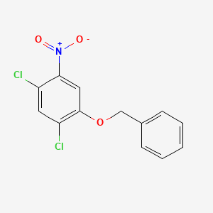 1-(Benzyloxy)-2,4-dichloro-5-nitrobenzene