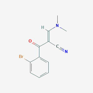 2-(2-Bromobenzoyl)-3-(dimethylamino)acrylonitrile