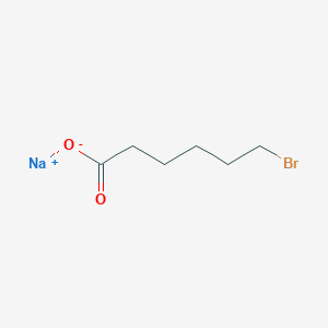 molecular formula C6H10BrNaO2 B13422455 Sodium 6-bromohexanoate 