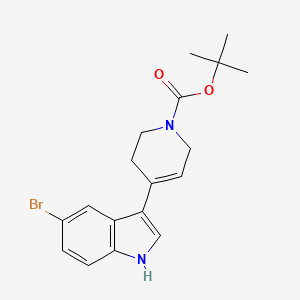 tert-Butyl 4-(5-bromo-1H-indol-3-yl)-3,6-dihydro-1(2H)-pyridinecarboxylate