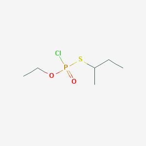molecular formula C6H14ClO2PS B13422525 O-Ethyl S-sec-Butyl Thiophosphoryl Chloride CAS No. 51748-05-1
