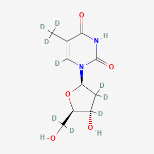 molecular formula C10H14N2O5 B13422577 Thymidine-d9 