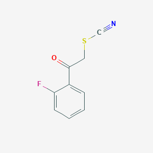 2-(2-Fluorophenyl)-2-oxoethyl thiocyanate
