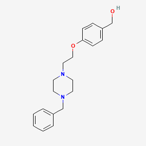 (4-(2-(4-Benzylpiperazin-1-yl)ethoxy)phenyl)methanol