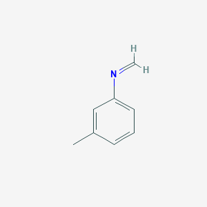 molecular formula C8H9N B13422678 3-methyl-N-methyleneaniline 