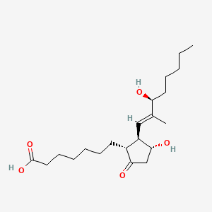 molecular formula C21H36O5 B13422758 14-Methyl Prostaglandin E1 CAS No. 41692-11-9