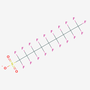 molecular formula C9F19O3S- B13422773 Perfluorononanesulfonate CAS No. 474511-07-4