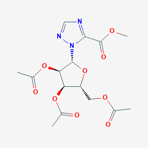 molecular formula C15H19N3O9 B13422794 Ribavirin Impurity 7 CAS No. 39925-11-6