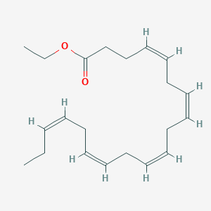 molecular formula C21H32O2 B13422812 Ethyl 4(Z),7(Z),10(Z),13(Z),16(Z)-Nonadecapentaenoate CAS No. 2692622-82-3