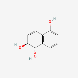 molecular formula C10H10O3 B13422834 trans-5,6-Dihydrodihydroxynaphthol 