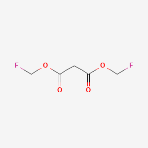 molecular formula C5H6F2O4 B13422840 Methylene bisfluoroacetate CAS No. 63917-08-8