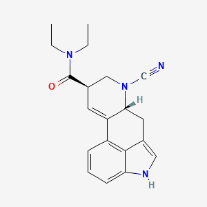 molecular formula C20H22N4O B13422867 N-Cyanonor-LSD 