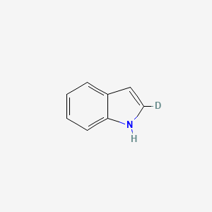 molecular formula C8H7N B13422883 2-Deuteroindole 