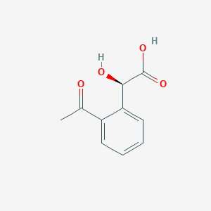 (R)-2-(2-Acetylphenyl)-2-hydroxyacetic acid