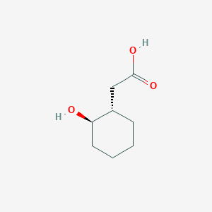 2-[(1S,2R)-2-hydroxycyclohexyl]acetic acid