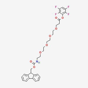 molecular formula C32H33F4NO8 B13423201 Fmoc-N-amido-PEG4-TFP ester 