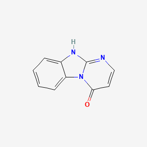 molecular formula C10H7N3O B1342327 Pyrimido[1,2-a]benzimidazol-4-ol CAS No. 36320-82-8