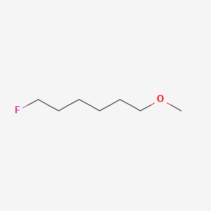 molecular formula C7H15FO B13423325 Ether, 6-fluorohexyl methyl CAS No. 353-22-0