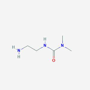 molecular formula C5H13N3O B1342349 3-(2-Aminoethyl)-1,1-dimethylurea CAS No. 72080-85-4