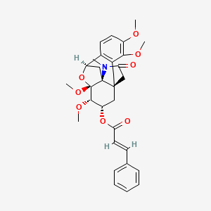 molecular formula C30H33NO8 B13423594 Stephalonine M 