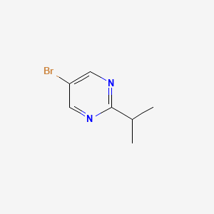 molecular formula C7H9BrN2 B1342368 5-Bromo-2-isopropylpyrimidine CAS No. 1060813-04-8