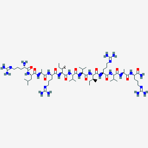molecular formula C63H121N25O12 B13423723 Bac2A TFA 