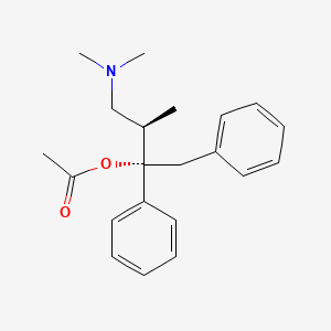 molecular formula C21H27NO2 B13423738 Acetoxyphene CAS No. 33318-28-4